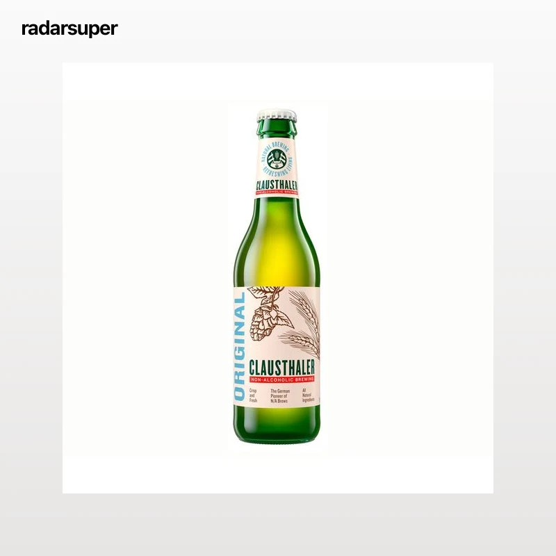 CLAUSTHALER CLASSIC  Cerveza sin alcohol botella de 33 centilitros