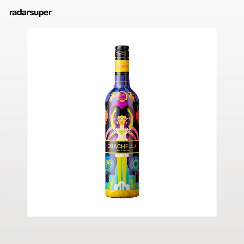 COACHELLA Vino Verdejo frizzante con bajo contenido en alcohol botella 75 cl.
