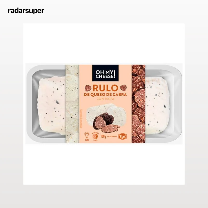 COBREROS Rulo de cabra con trufa COBREROS OH MY CHEESE 100g.
