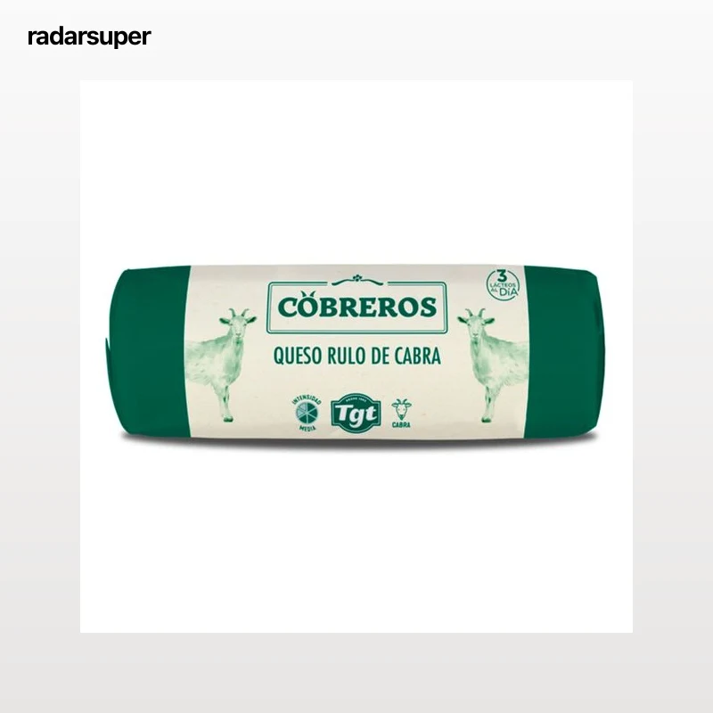 COBREROS Rulo de queso de cabra 100% 180g