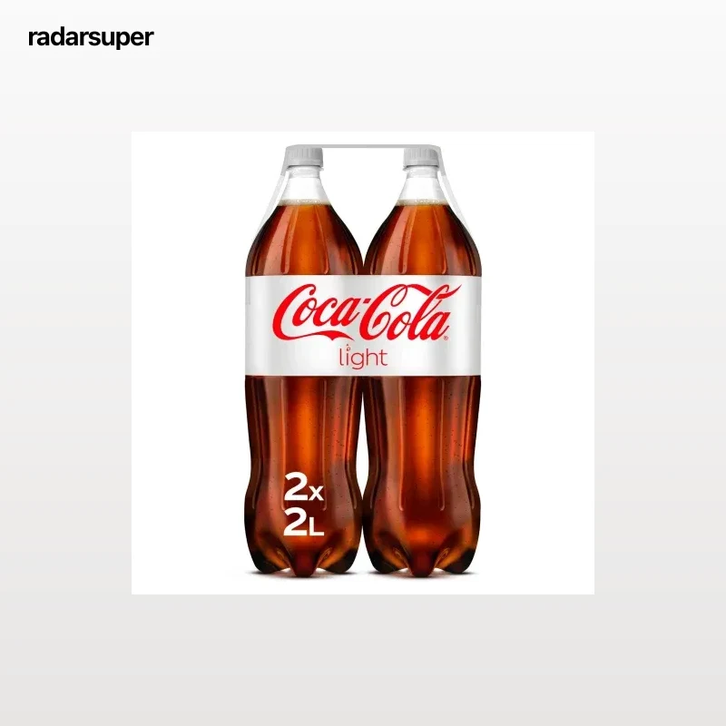 Coca Cola light pack 2 botellas 2 l.