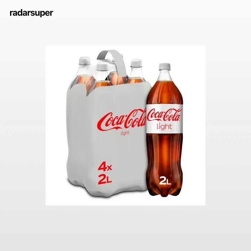 Coca Cola light pack de 4 botellas de 2 l.