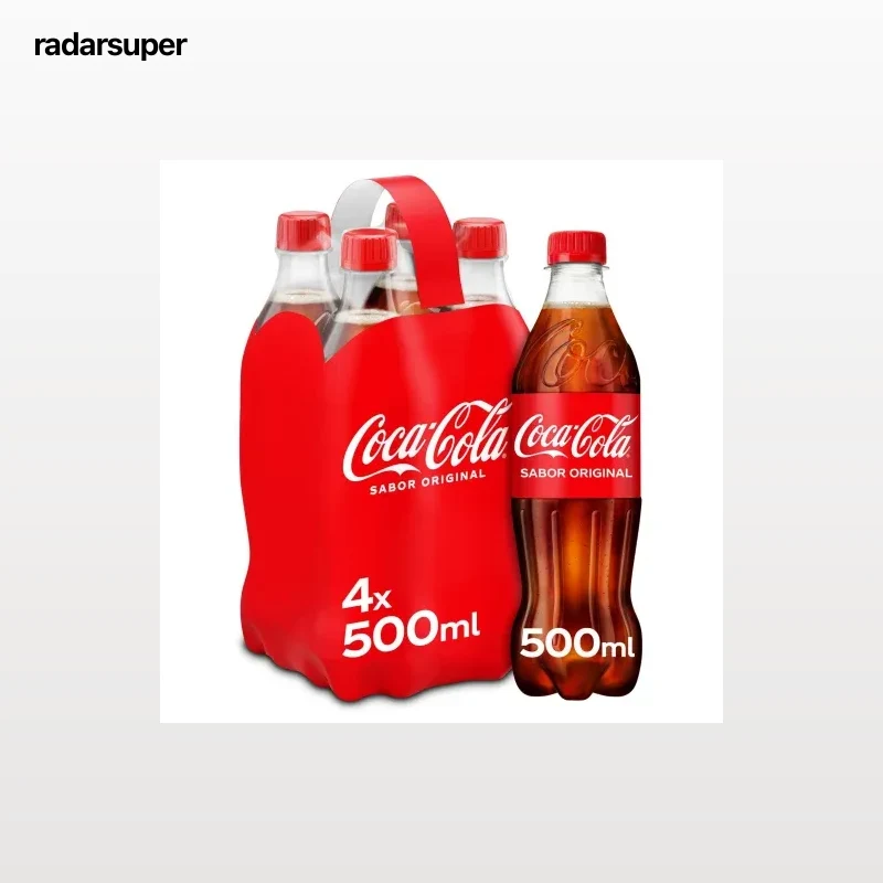 Coca Cola pack 4 botellas 50 cl.