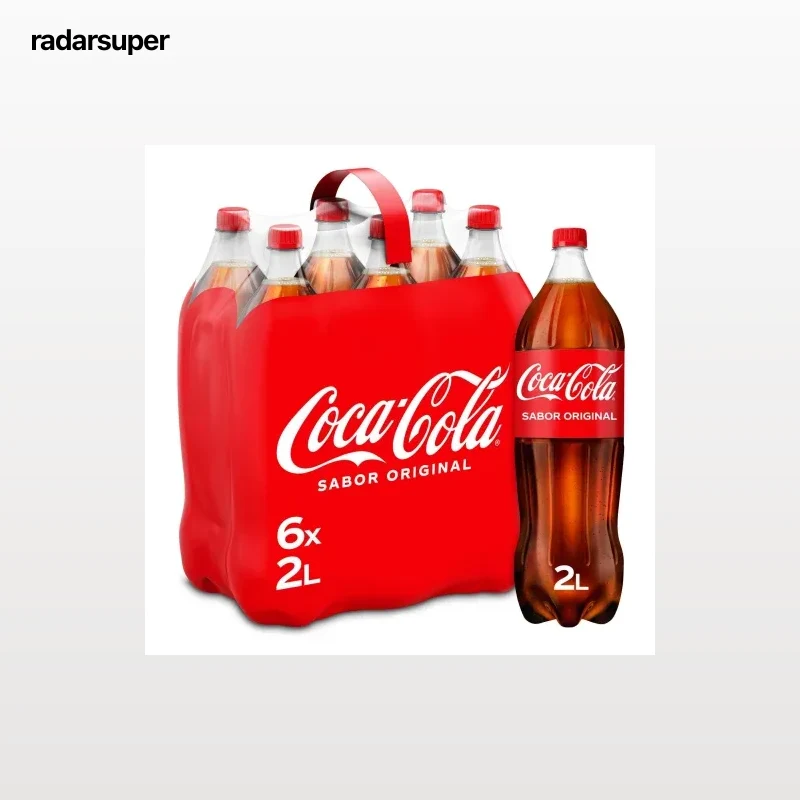 Coca Cola pack 6 botellas 2 l.