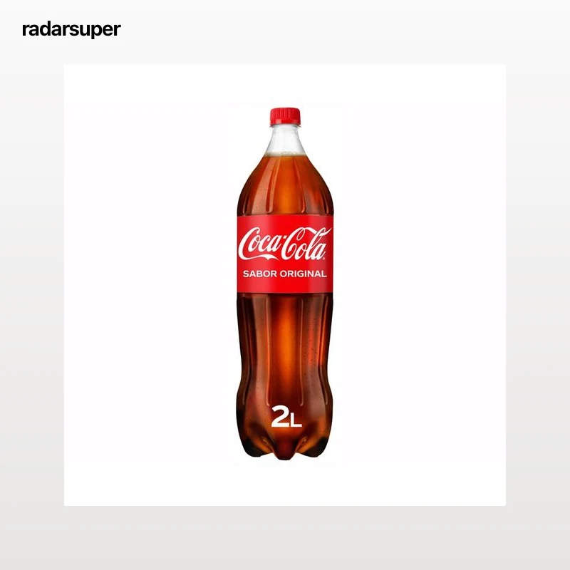 COCA COLA Refresco de cola sabor original botella de 2 l.