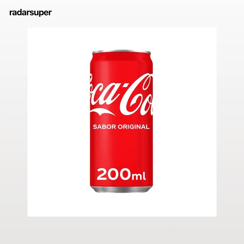 COCA COLA Refresco de cola sabor original lata 200ml