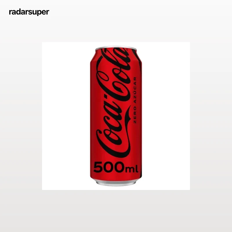 Coca-Cola zero azúcar lata 50 cl.