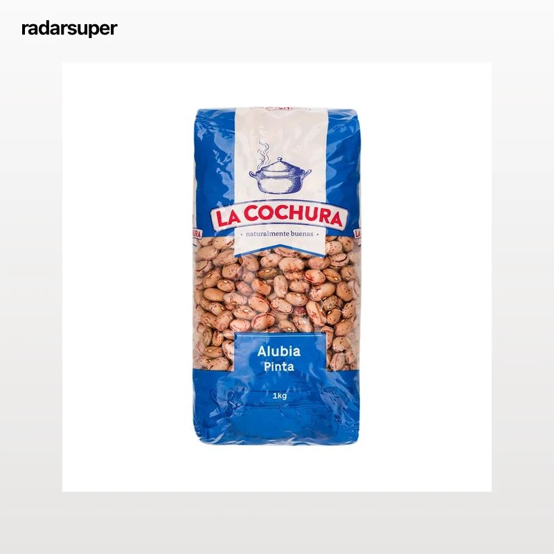 LA COCHURA Alubia pinta paquete de 1 kg.