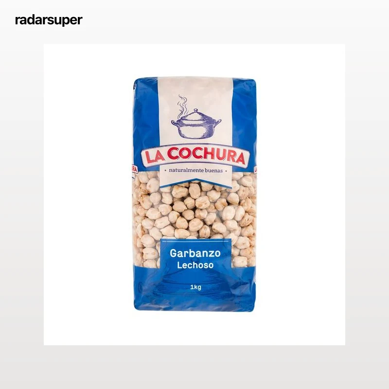 LA COCHURA Garbanzo lechoso paquete de 1 kg.