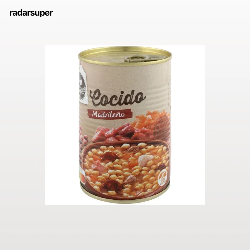 Cocido madrileño Classic Carrefour sin gluten 440 g.