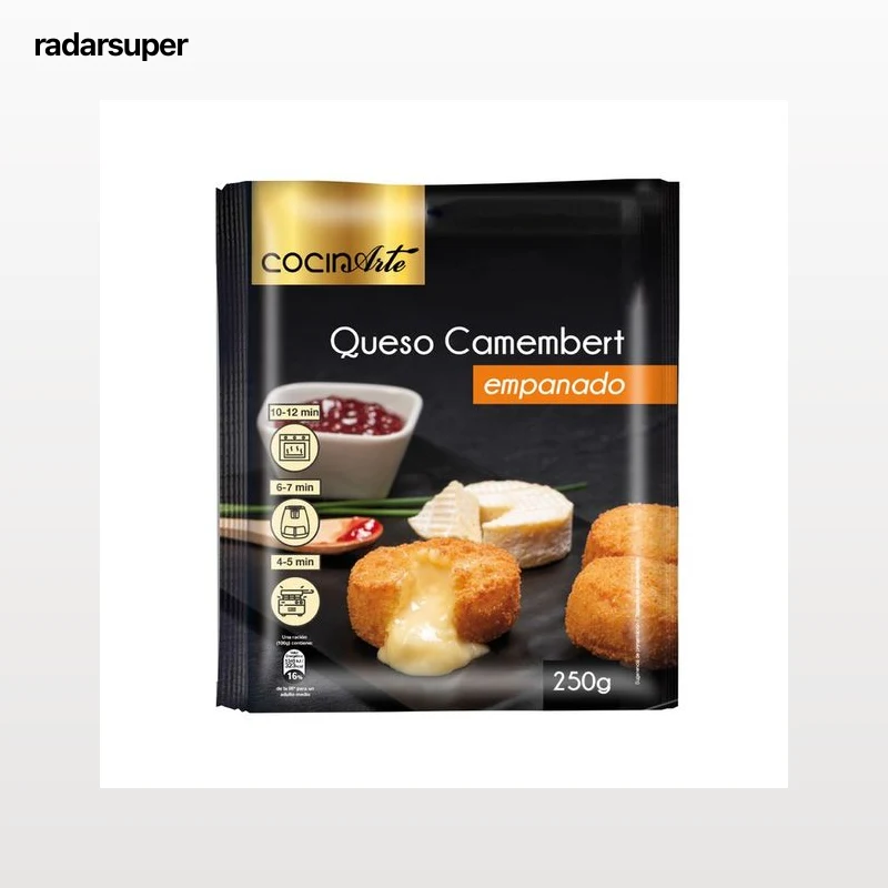COCINARTE Queso camembert empanado 250 g.