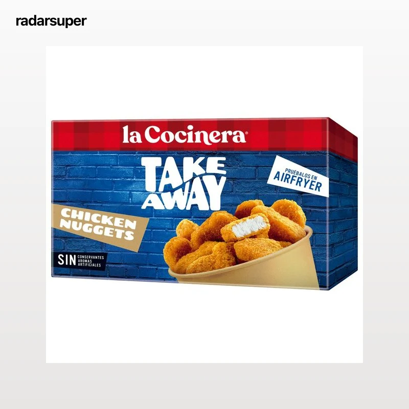 LA COCINERA Take away Nuggets de pollo congelados 250 g.
