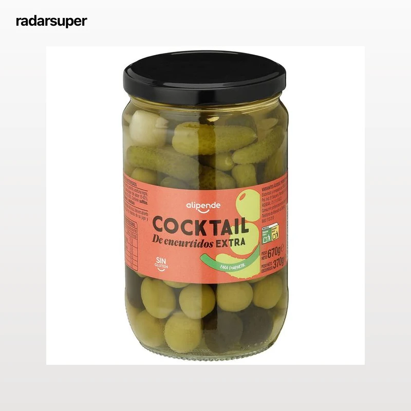 Cocktail de encurtidos Alipende 370g
