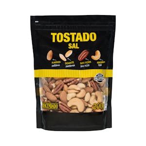 Cocktail frutos secos tostados con sal