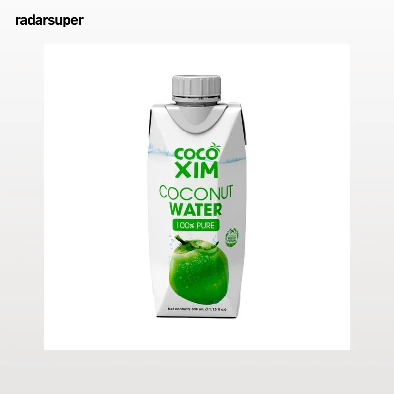 COCOXIM Agua de coco natural 330 ml.