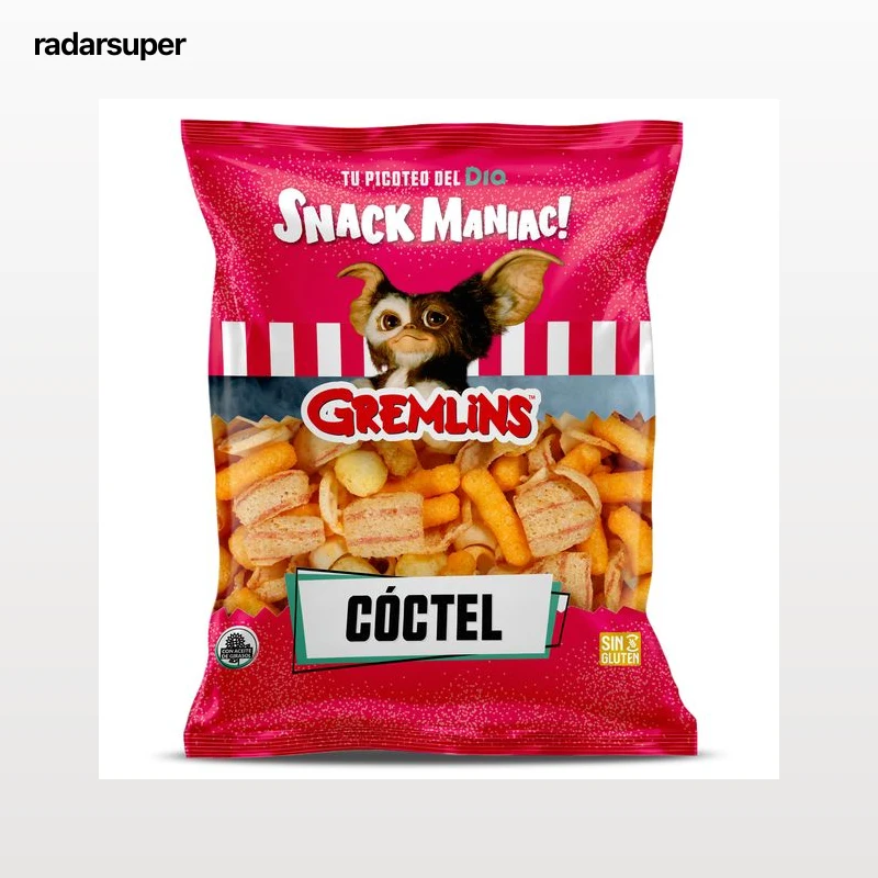 Cóctel de aperitivos Gremlins Dia Snack Maniac 200 g