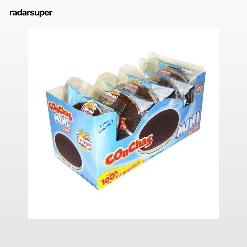 CODAN Mini conchas de cacao 180 g.