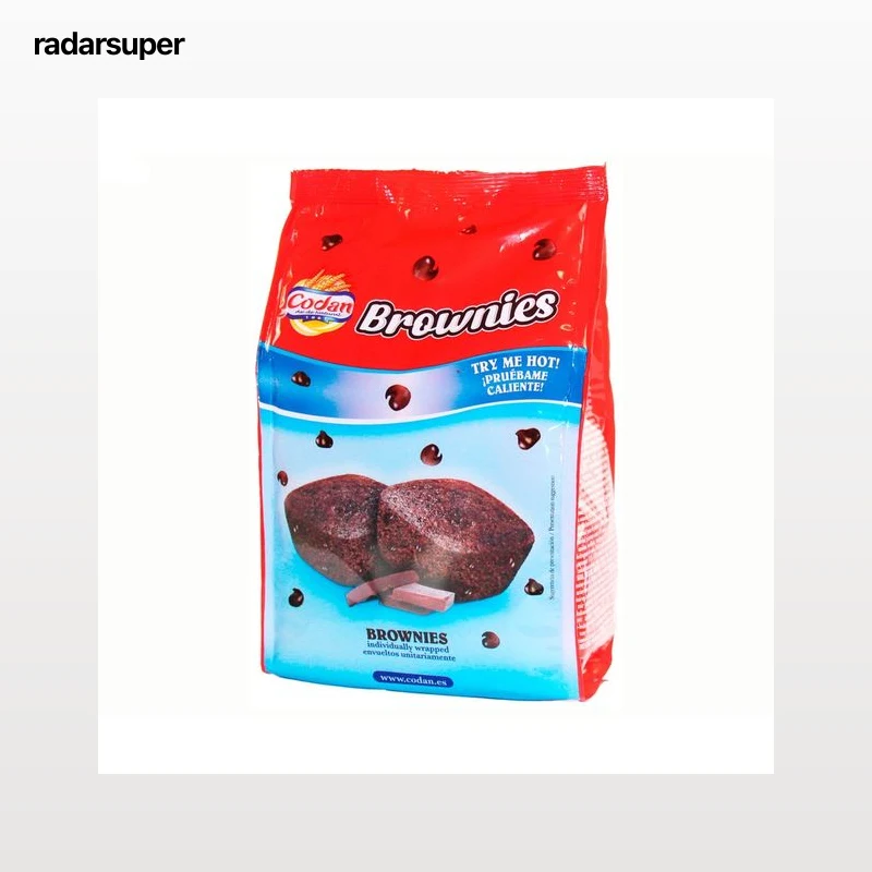 CODAN Mini magdalenas brownie 200 g.