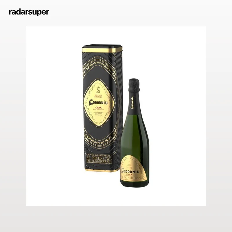 CODORNIU 150 Aniversario Cava brut ecológico elaborado según el método tradicional botella 75 cl.