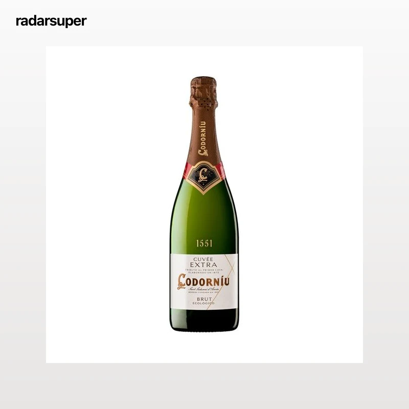 CODORNIU 1551 Cava brut ecológico extra cuvée botella de 75 cl.