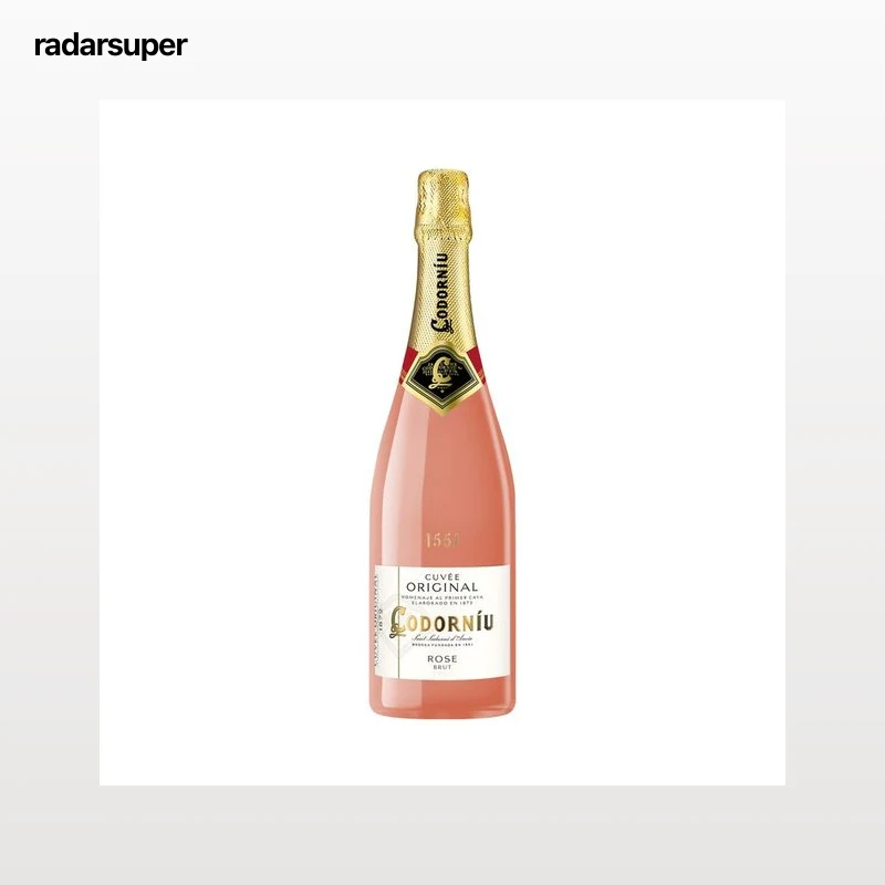 CODORNIU Cuvée original Cava brut rosado botella de 75 cl.