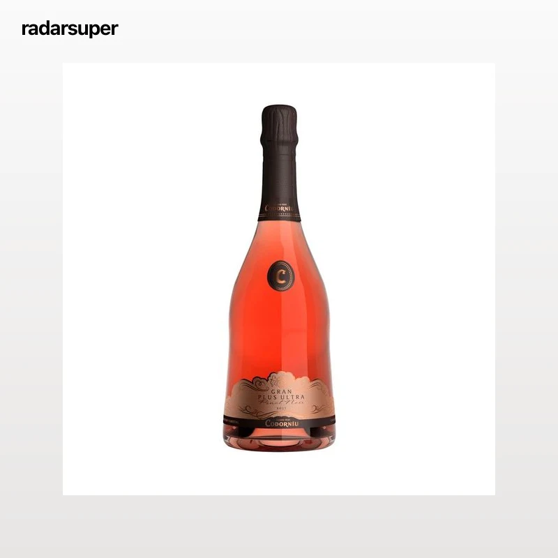 CODORNIU Gran plus ultra Cava brut rosado botella de 75 cl.