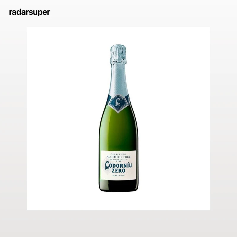 CODORNIU Zero Vino blanco espumoso sin alcohol (desalcoholizado) botella de 75 cl.