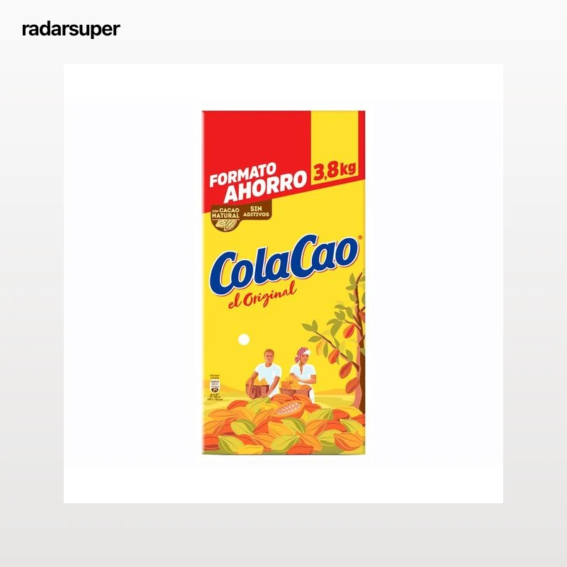 COLA CAO ORIGINAL Cacao en polvo soluble 3,8 kg.