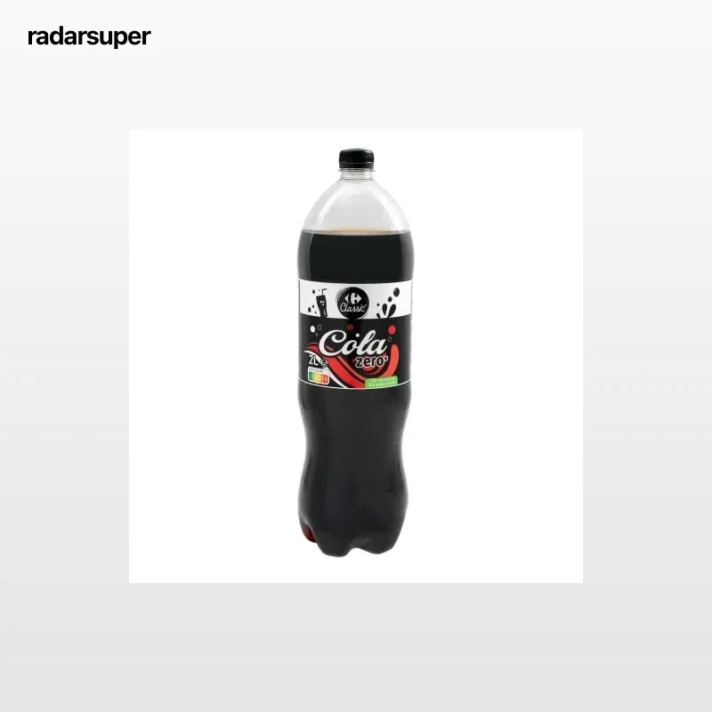 Cola Carrefour Classic' zero botella 2 l.