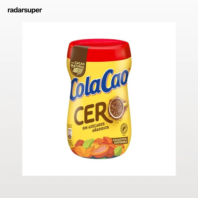 COLACAO 0% Cacao en polvo soluble sin azúcares añadidos 700 g.