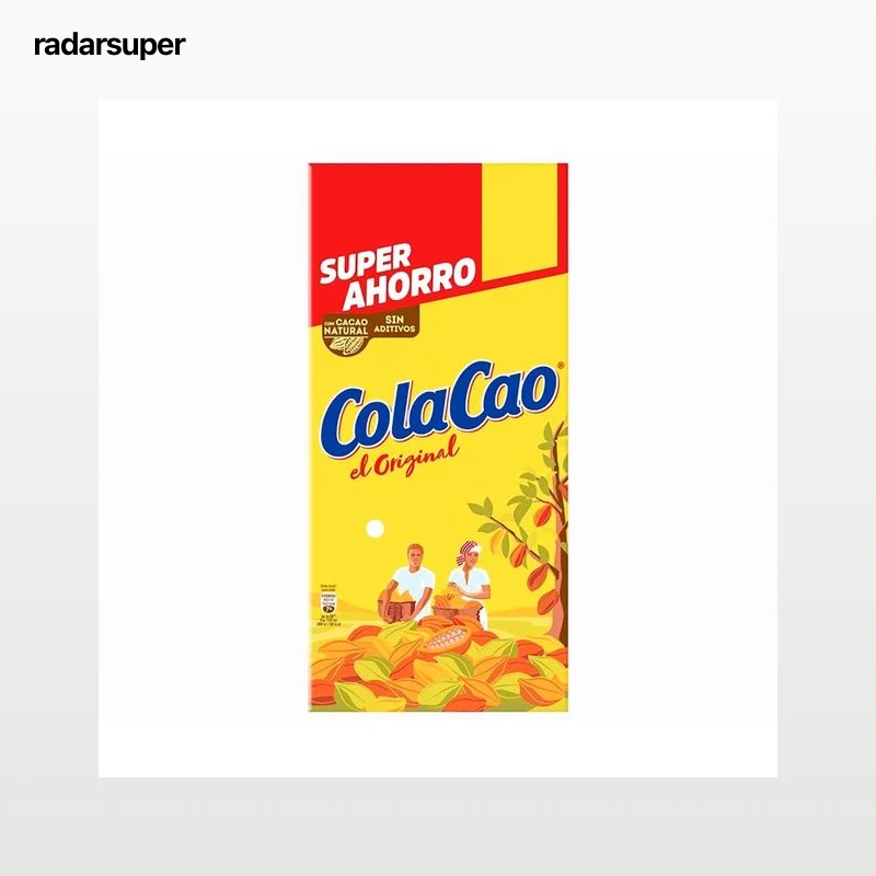 COLACAO Cacao en polvo soluble 1,4 kg.