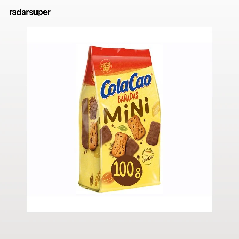 COLACAO Mini Galletas bañadas en chocolate 100 g.