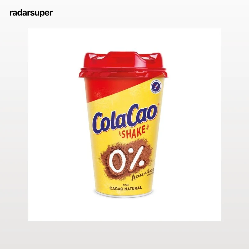 COLACAO SHAKE Batido de cacao cremoso 0% materia grasa 200 ml.