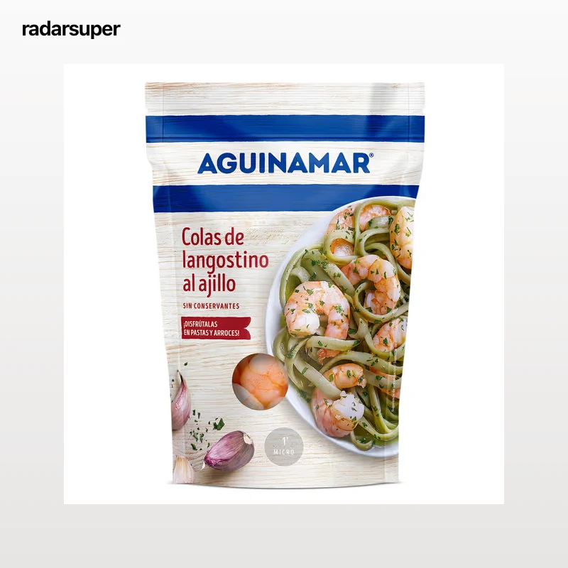 Colas de langostino al ajillo Aguinamar 105 g