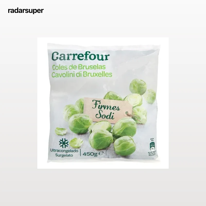 Coles de Bruselas Carrefour 450 g.