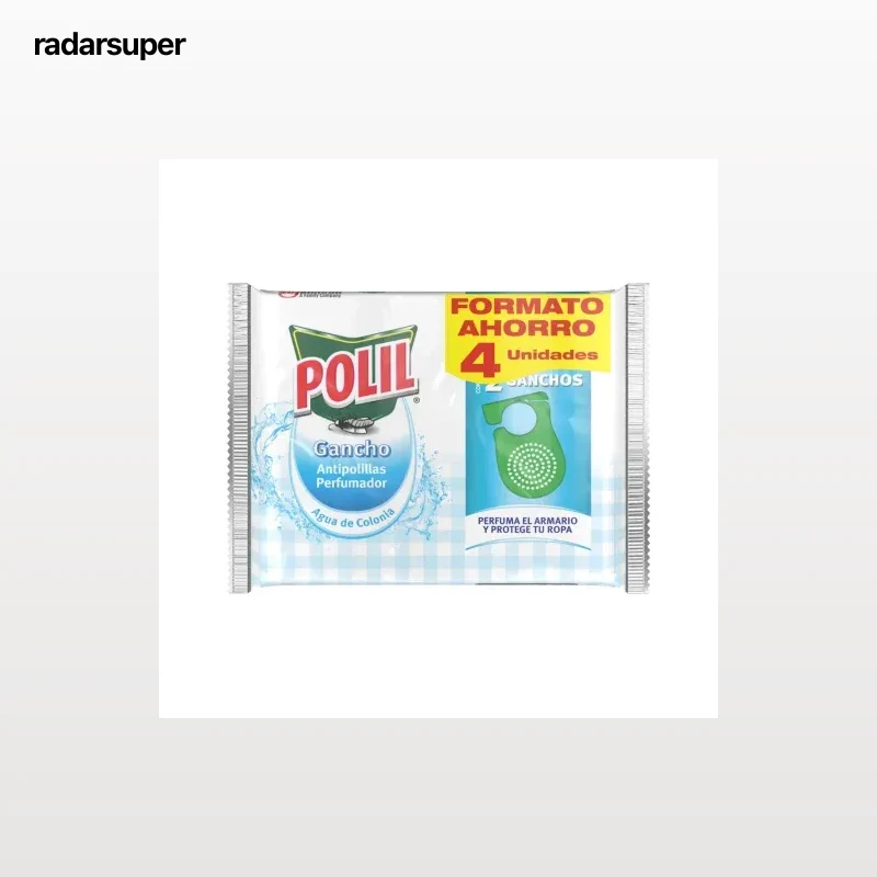 Colgador antipolillas agua de colonia Polil 2 ud.