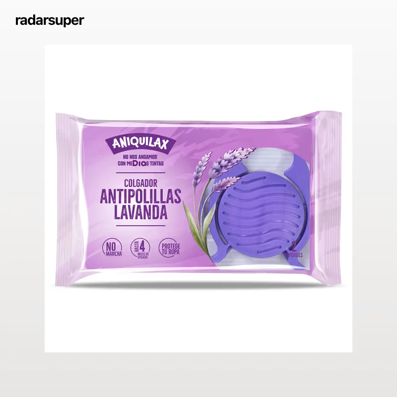 Colgador antipolillas lavanda Dia Aniquilax 2 unidades
