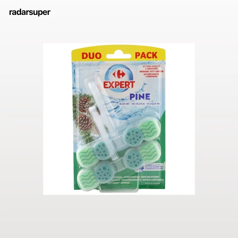 Colgador WC antical perfume pino Carrefour Expert 2 ud.