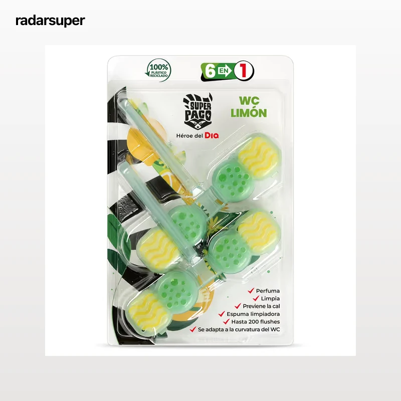 Colgador WC limón Dia Super Paco 2 unidades