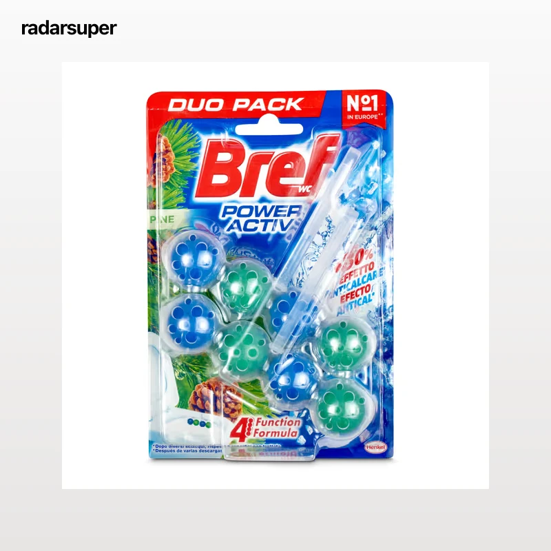 Colgador WC power active Bref 2 unidades