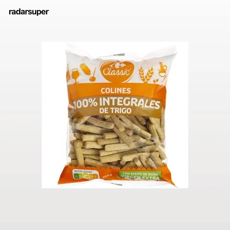 Colines integrales Classic Carrefour 250 g.