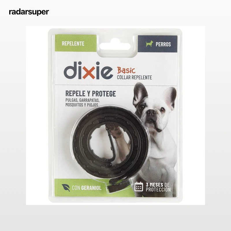 Collar de perro DIXIE Basic Repelente