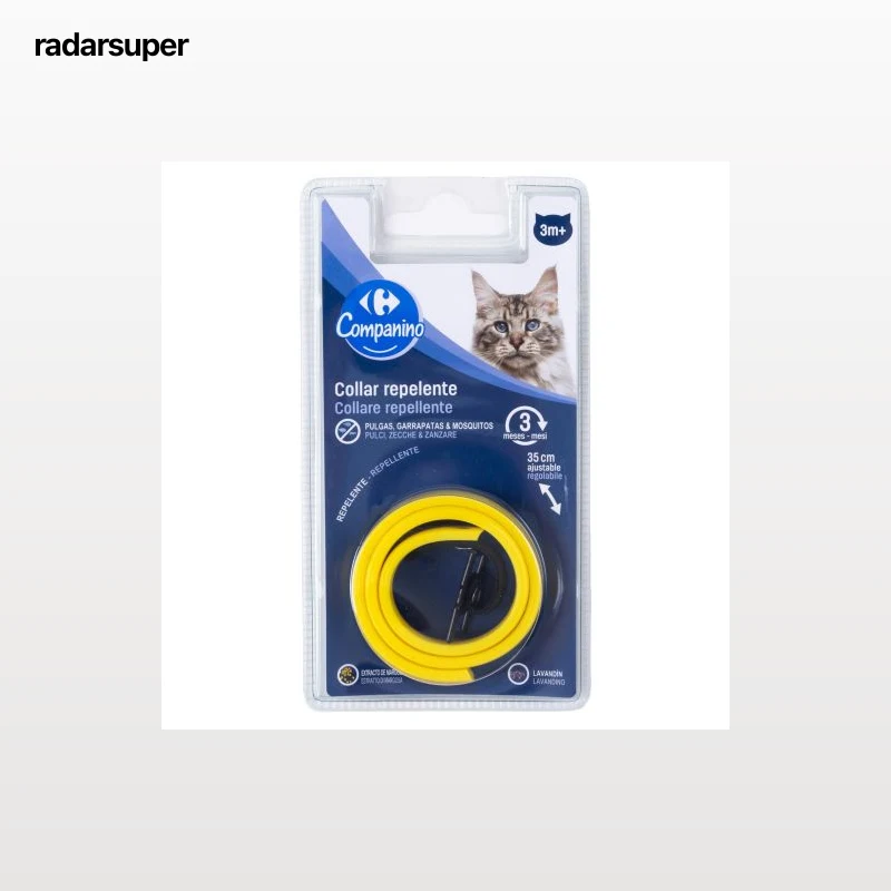 Collar Repelente de Gato Carrefour Companino 1 ud