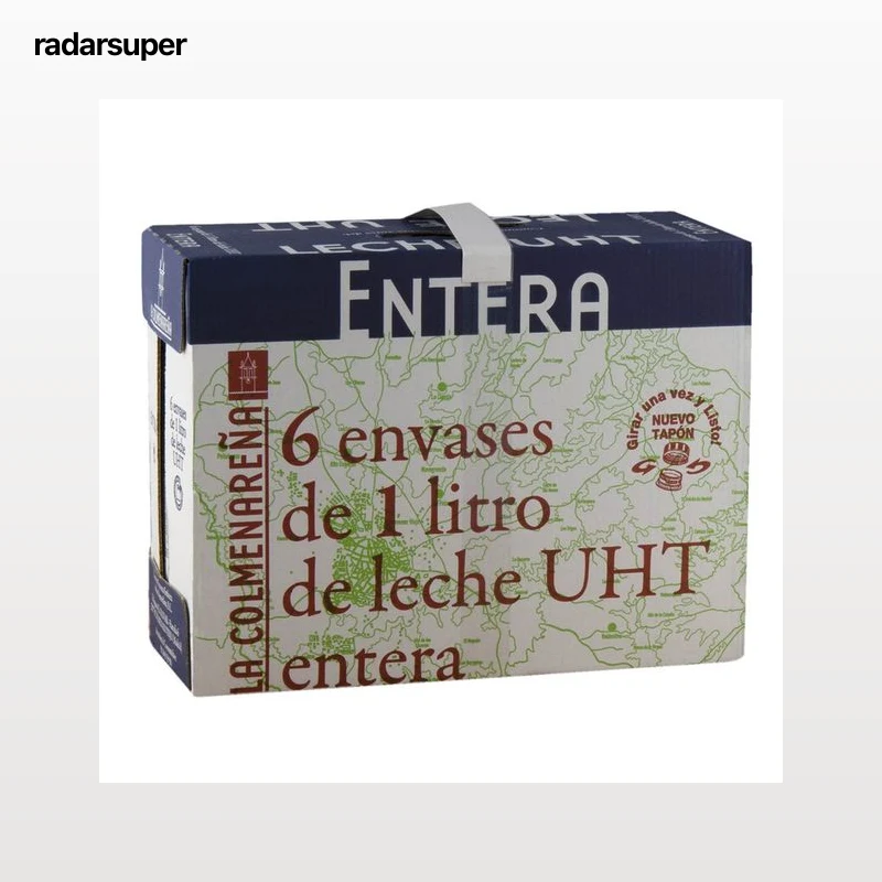 LA COLMENAREÑA Leche entera 6 x 1l.