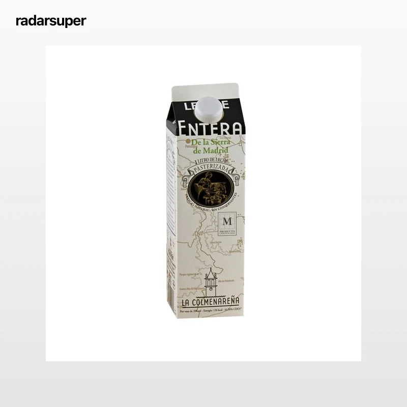 LA COLMENAREÑA Leche de vaca, entera, fresca y pasteurizada 1 l.