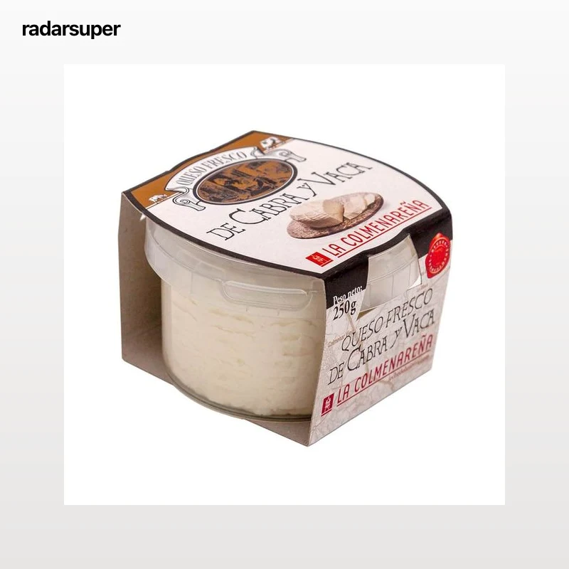 LA COLMENAREÑA Queso fresco de cabra y vaca LA COLMENAREÑA 250 g.