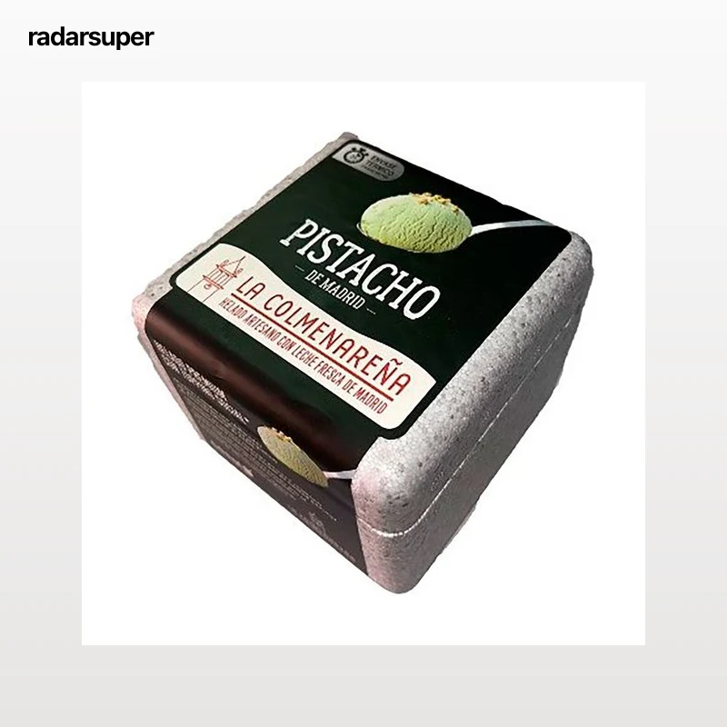 LA COLMENAREÑA Tarrina de helado cremoso de pistacho 500 ml.