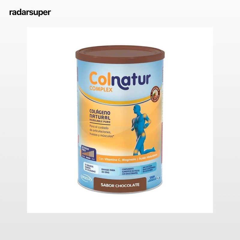COLNATUR Colágeno natural asimilable con sabor a chocolate COLNATUR Complex 420 g.