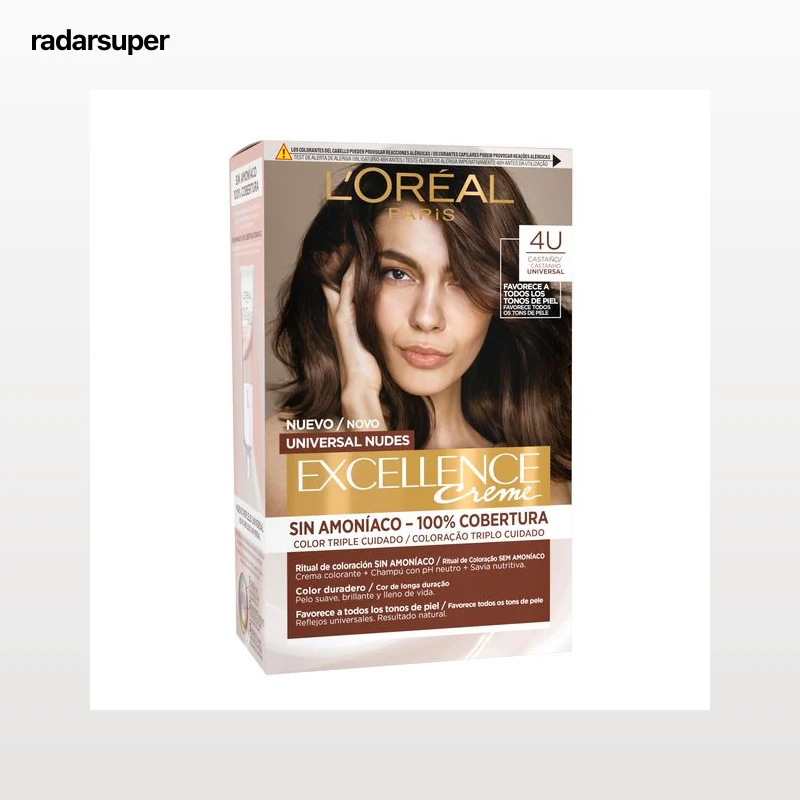 COLORAÇÃO EXCELLENCE UNIVERSAL NUDES BROWN 4U