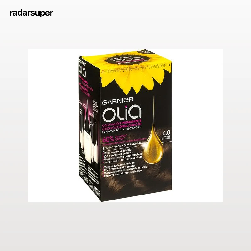 COLORAÇÃO OLIA GARNIER CASTANHO 4.0